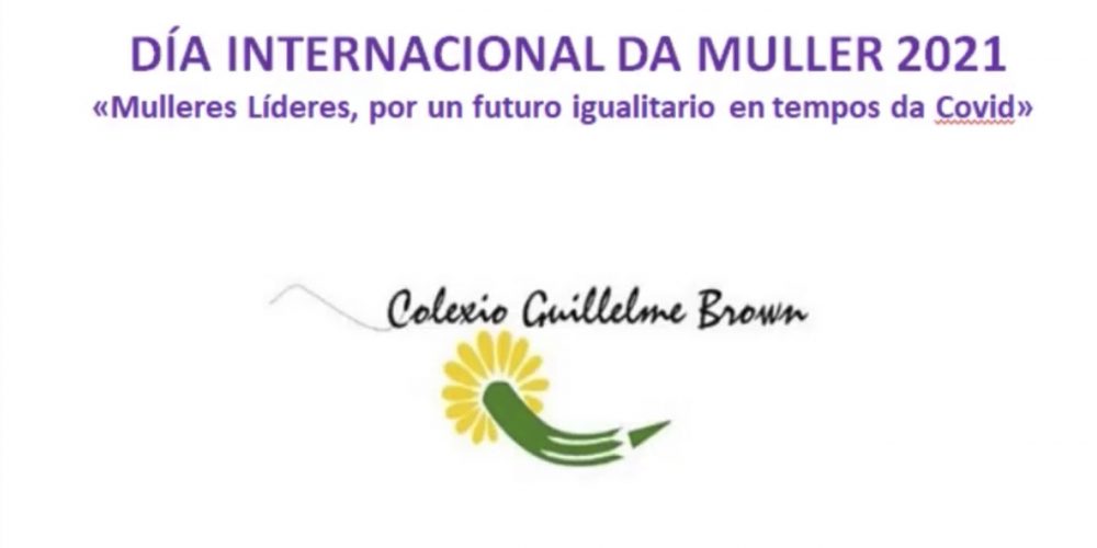 Proyecto  del alumnado del Colegio Guillelme Brown en conmemoración del 8M